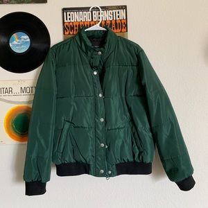 Green Puffer Jacket